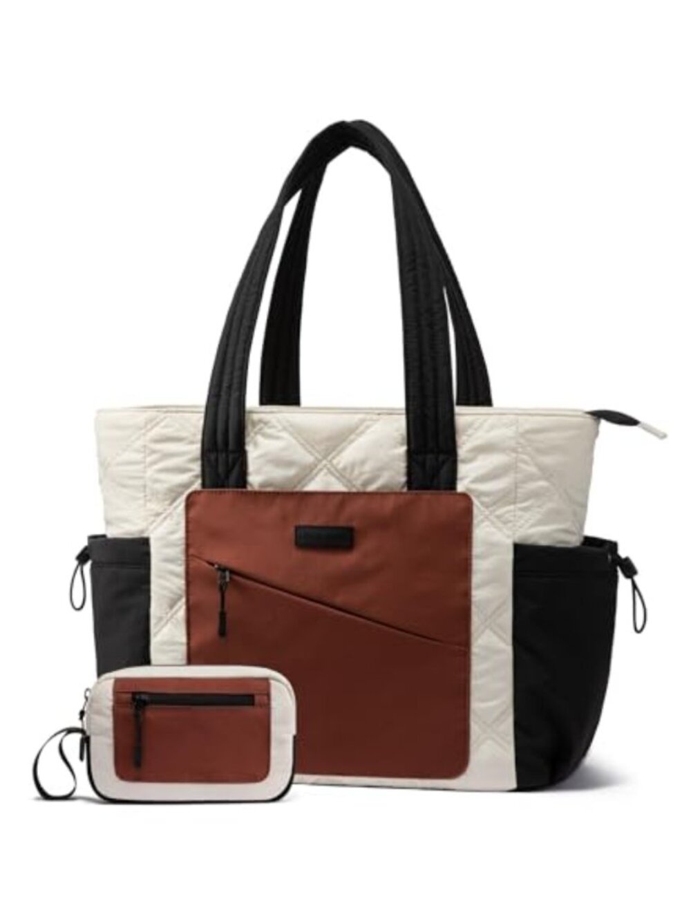 LOVEVOOK Puffer Tote Bag Lightweight Travel Work School Nurse Teacher